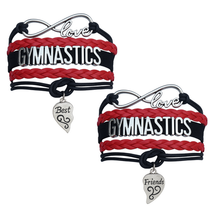 Girls Gymnastics Friendship Bracelets - Pick Colors
