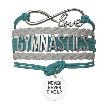 Girls Gymnastics Infinity Bracelet