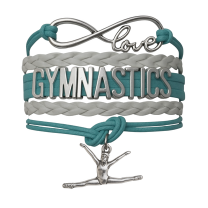 Girls Gymnastics Infinity Bracelet