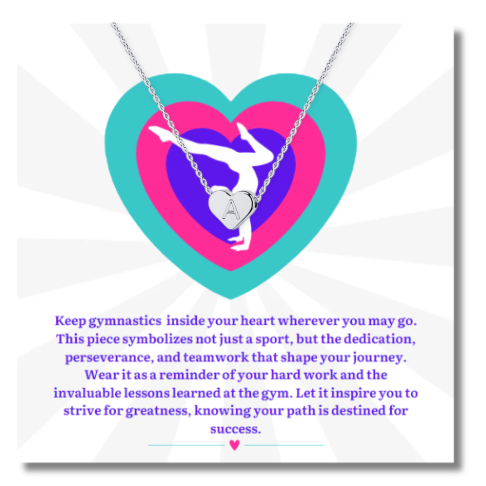 Gymnastics Heart Initial