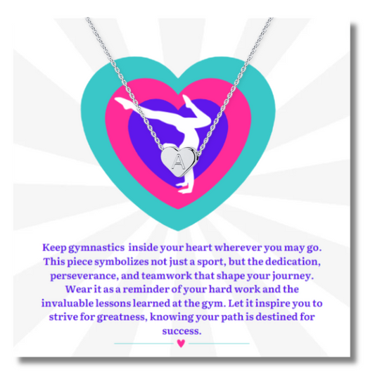 Gymnastics Heart Initial