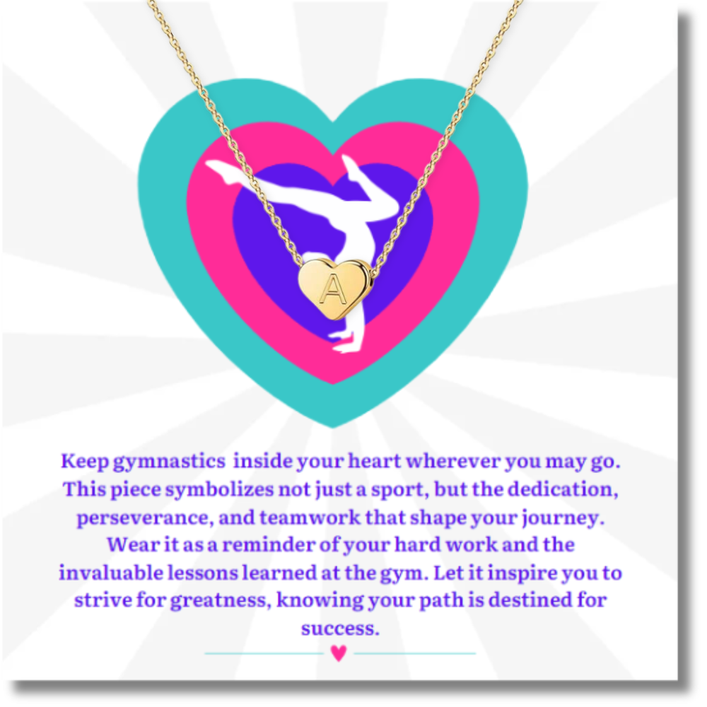 Gymnastics Heart Initial