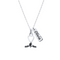 Silver Tag Charm
