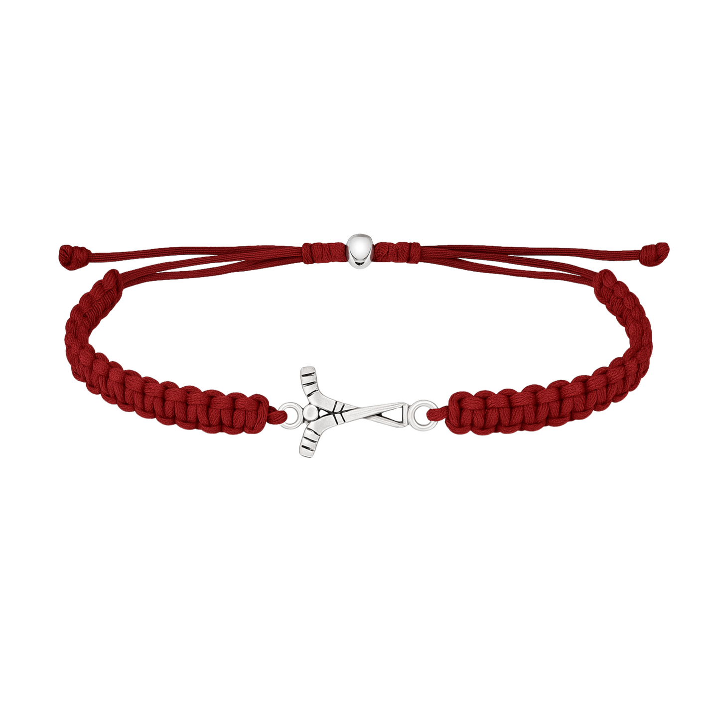 Ice Hockey Rope Bracelet - Pick Color