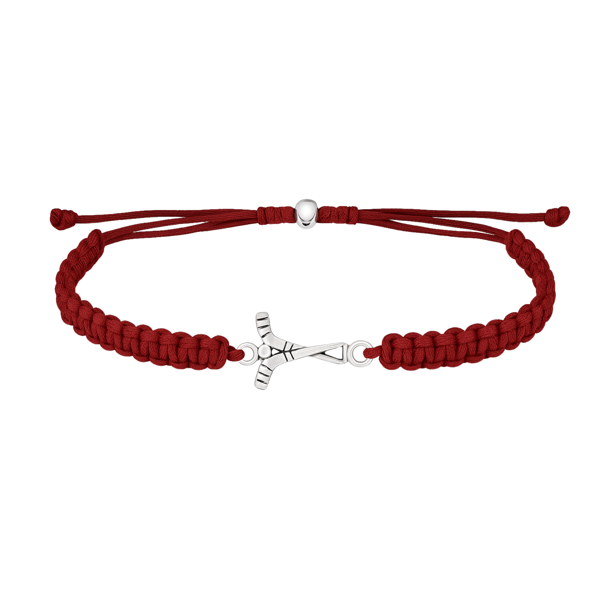 Ice Hockey Rope Bracelet - Pick Color
