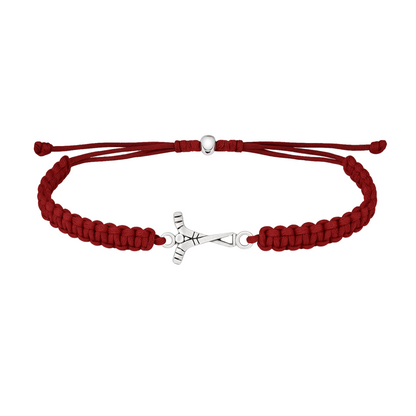 Ice Hockey Rope Bracelet - Pick Color