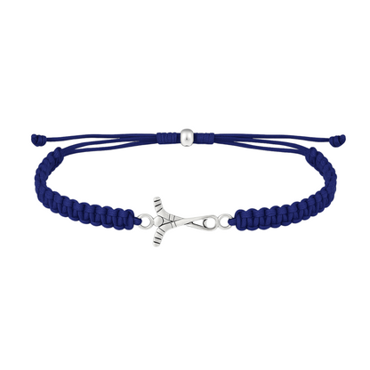 Ice Hockey Rope Bracelet - Pick Color