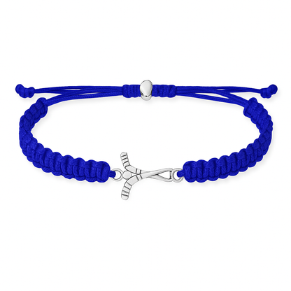 Ice Hockey Rope Bracelet - Pick Color