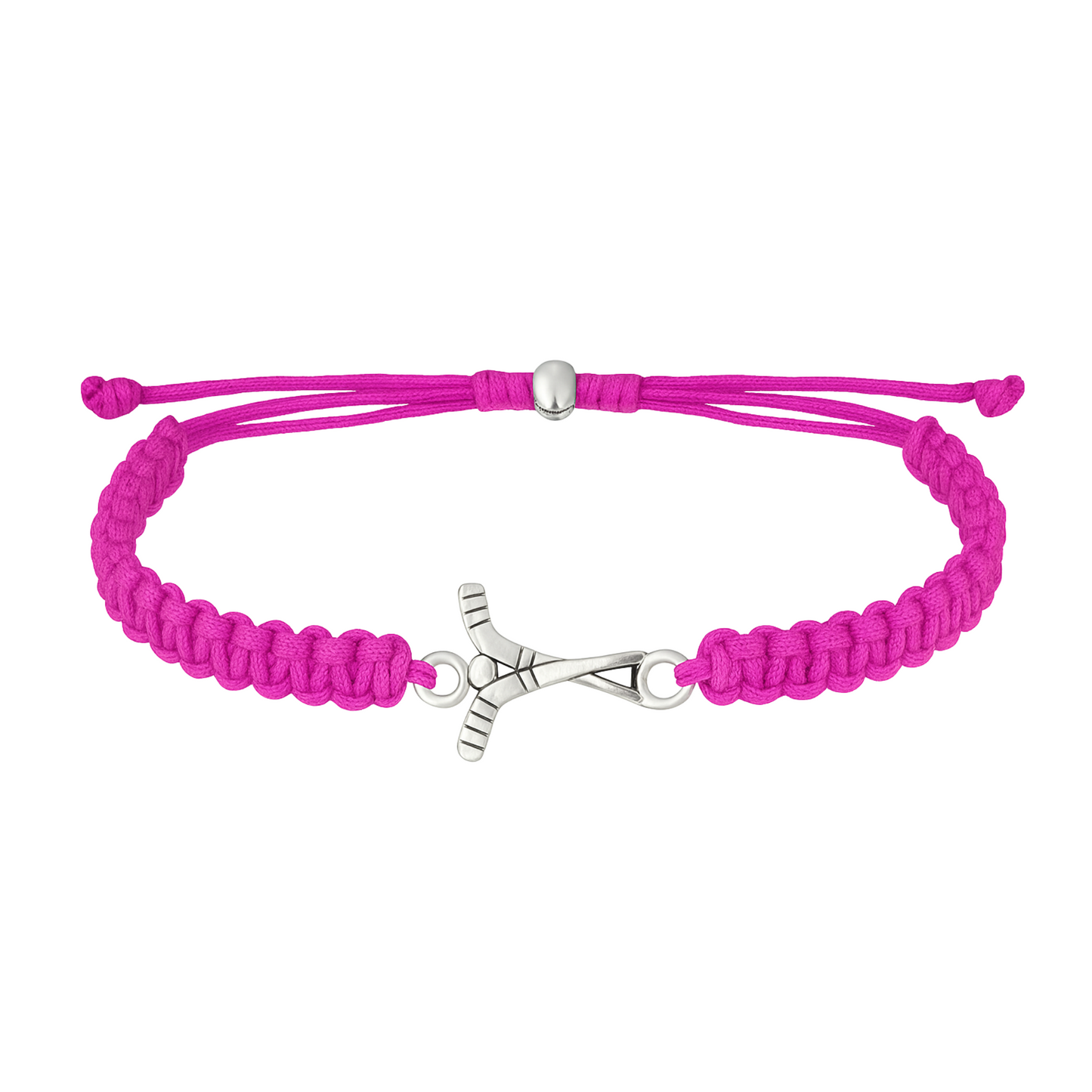 Ice Hockey Rope Bracelet - Pick Color
