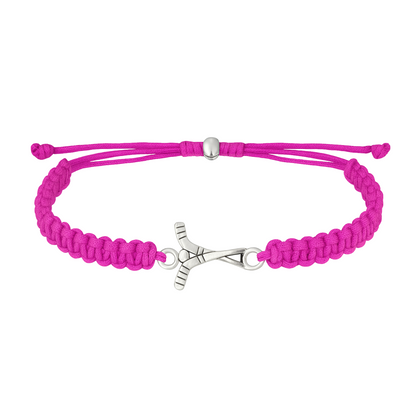 Ice Hockey Rope Bracelet - Pick Color