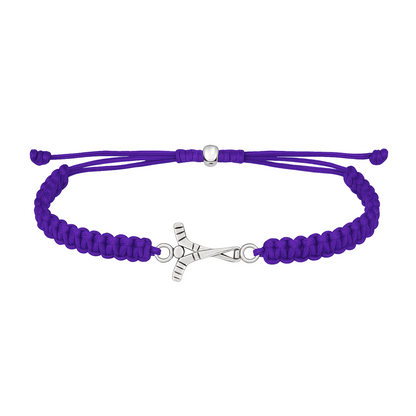 Ice Hockey Rope Bracelet - Pick Color