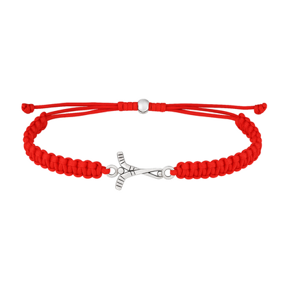 Ice Hockey Rope Bracelet - Pick Color