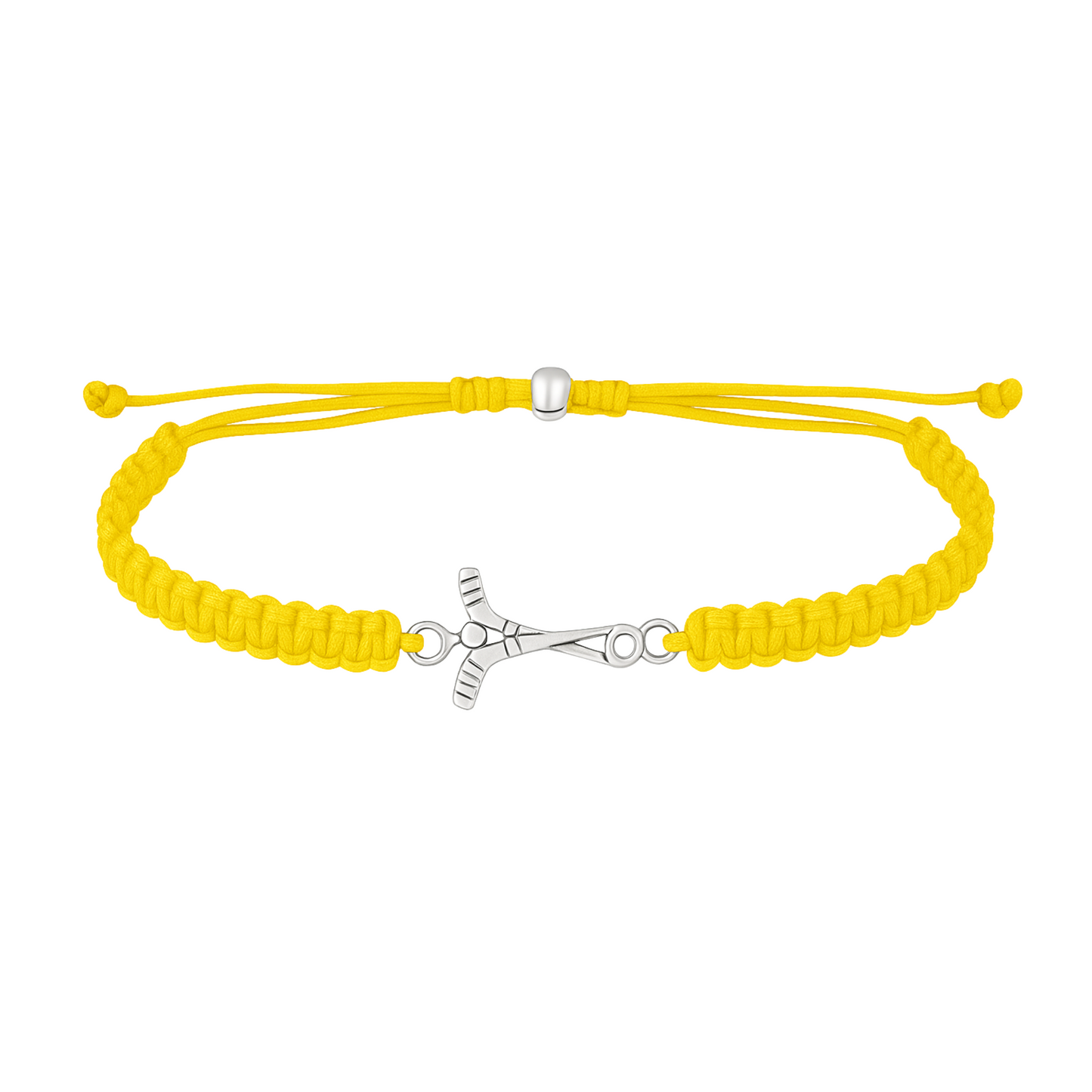 Ice Hockey Rope Bracelet - Pick Color