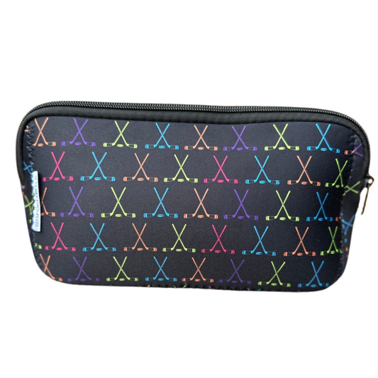 Ice Hockey Cosmetic Bag