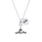 Silver Round Charm