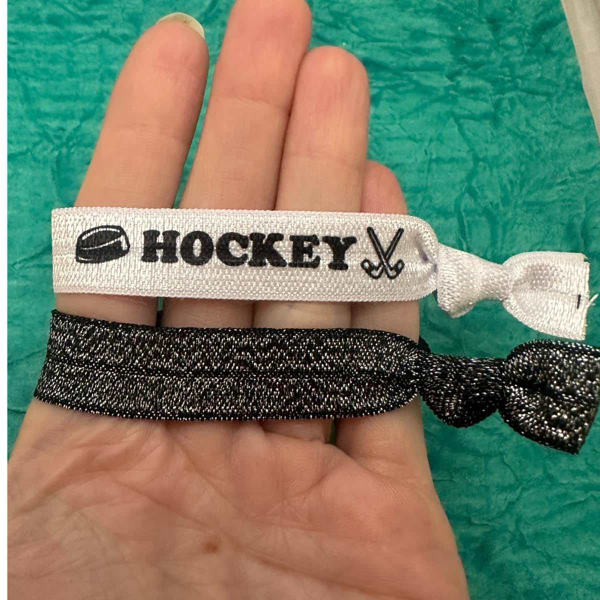 Ice Hockey Hair Ties