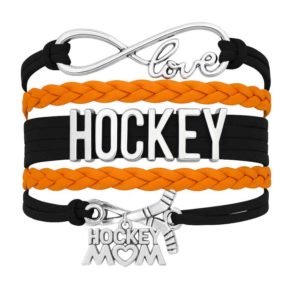 Ice Hockey Mom Bracelet - Pick Colors