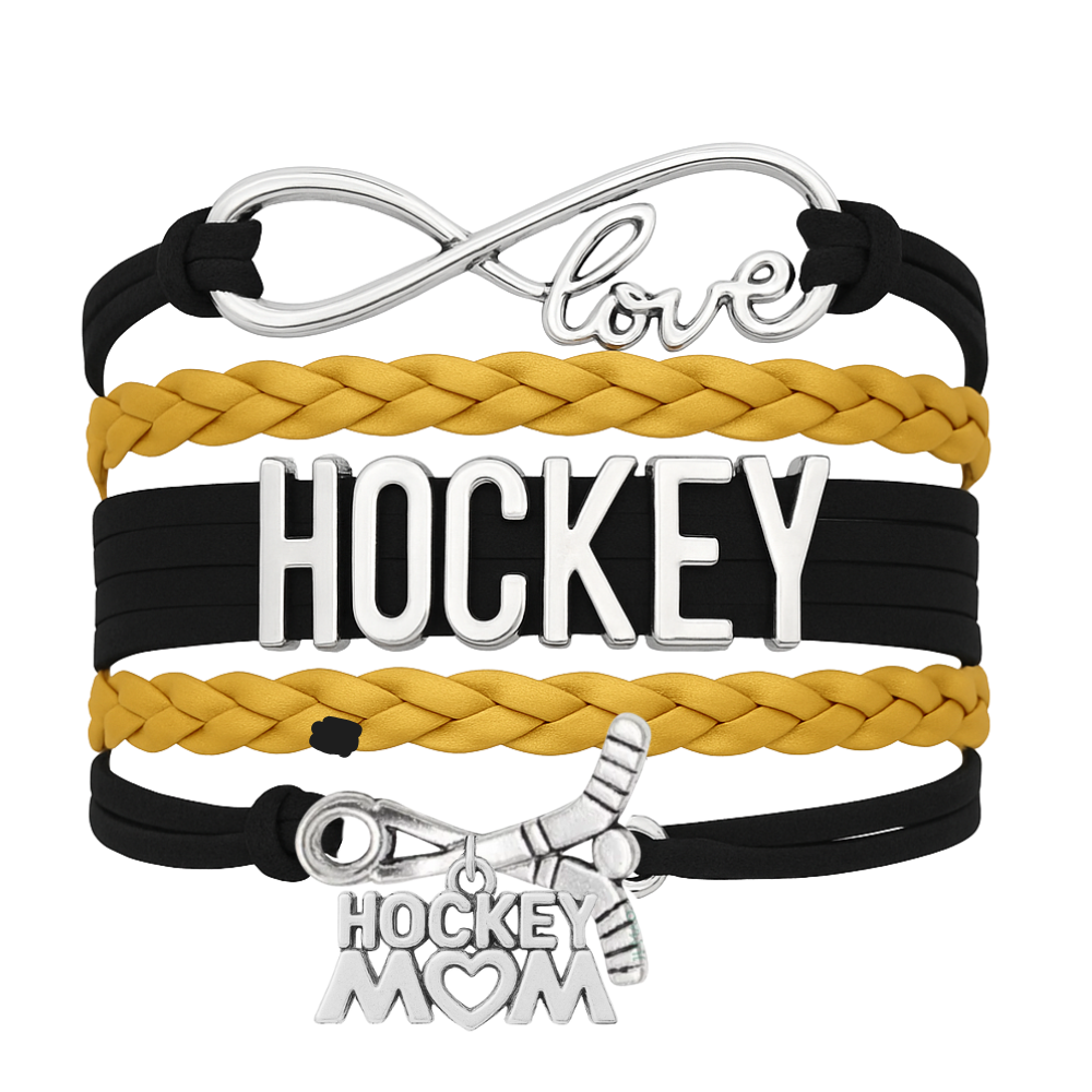 Ice Hockey Mom Bracelet - Pick Colors