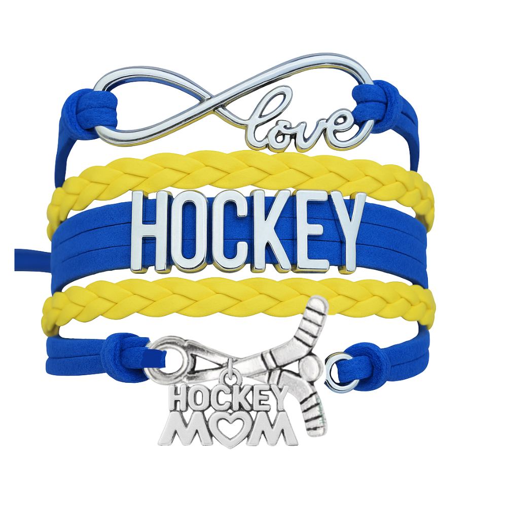 Ice Hockey Mom Bracelet - Pick Colors