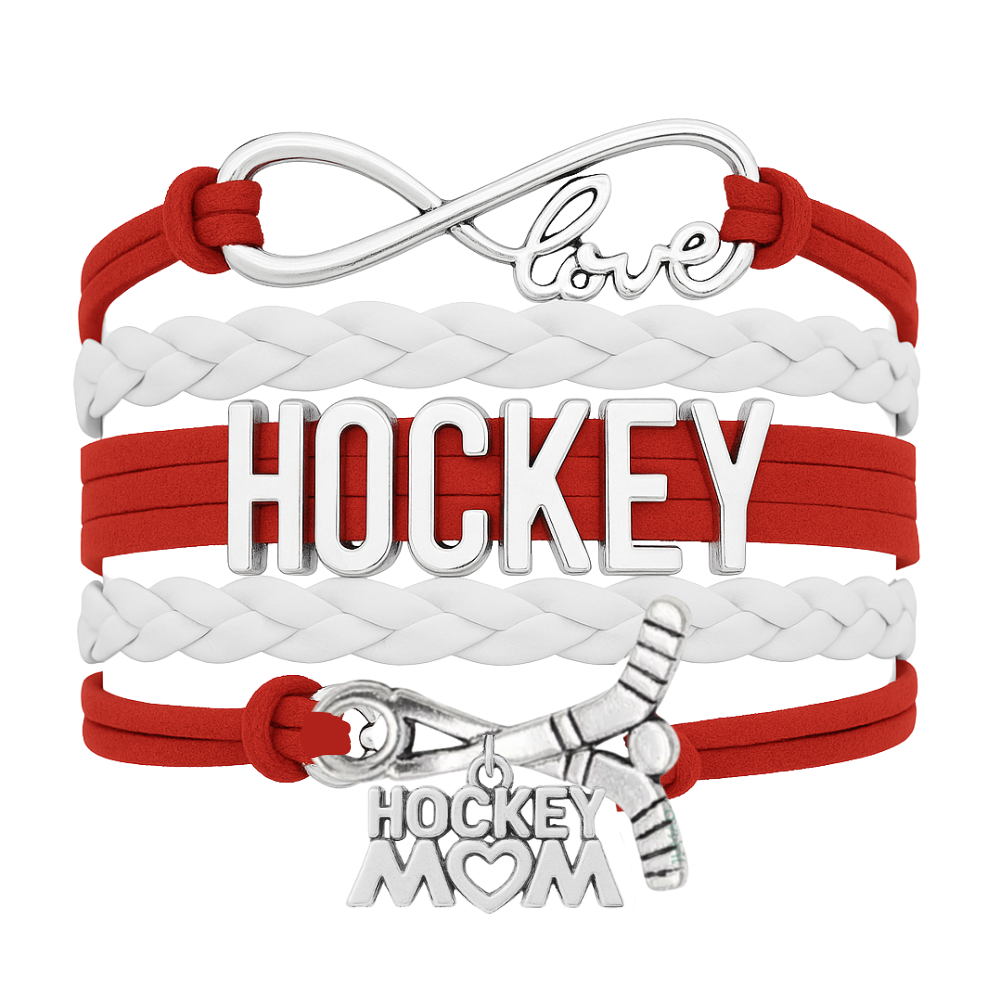 Ice Hockey Mom Bracelet - Pick Colors