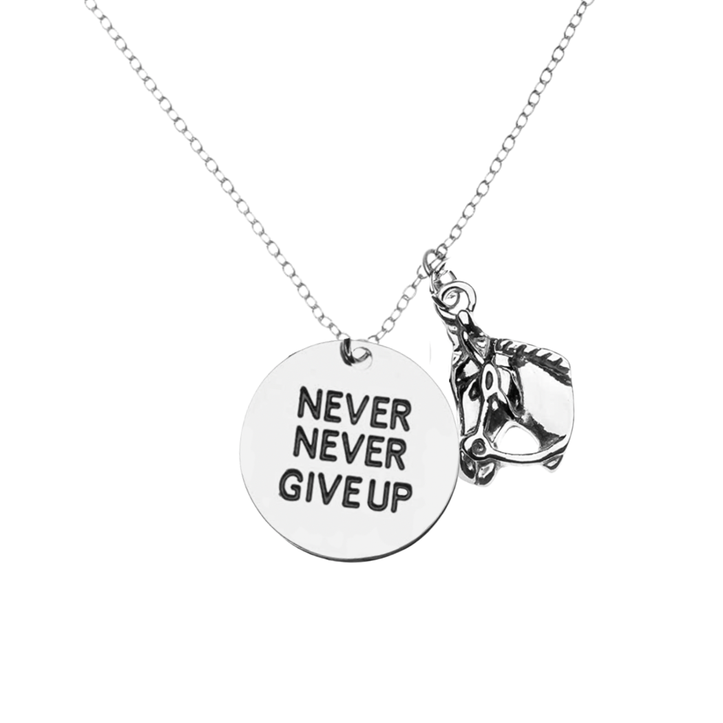 Horse Necklace - Motivational Phrases