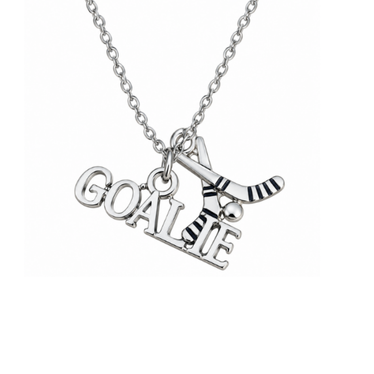 Ice Hockey Goalie Necklace