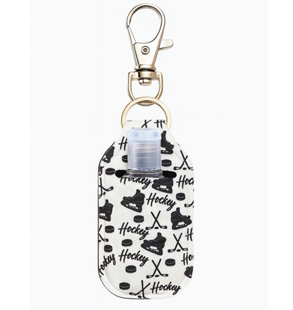 Ice Hockey Clip On Hand Sanitizer Holder