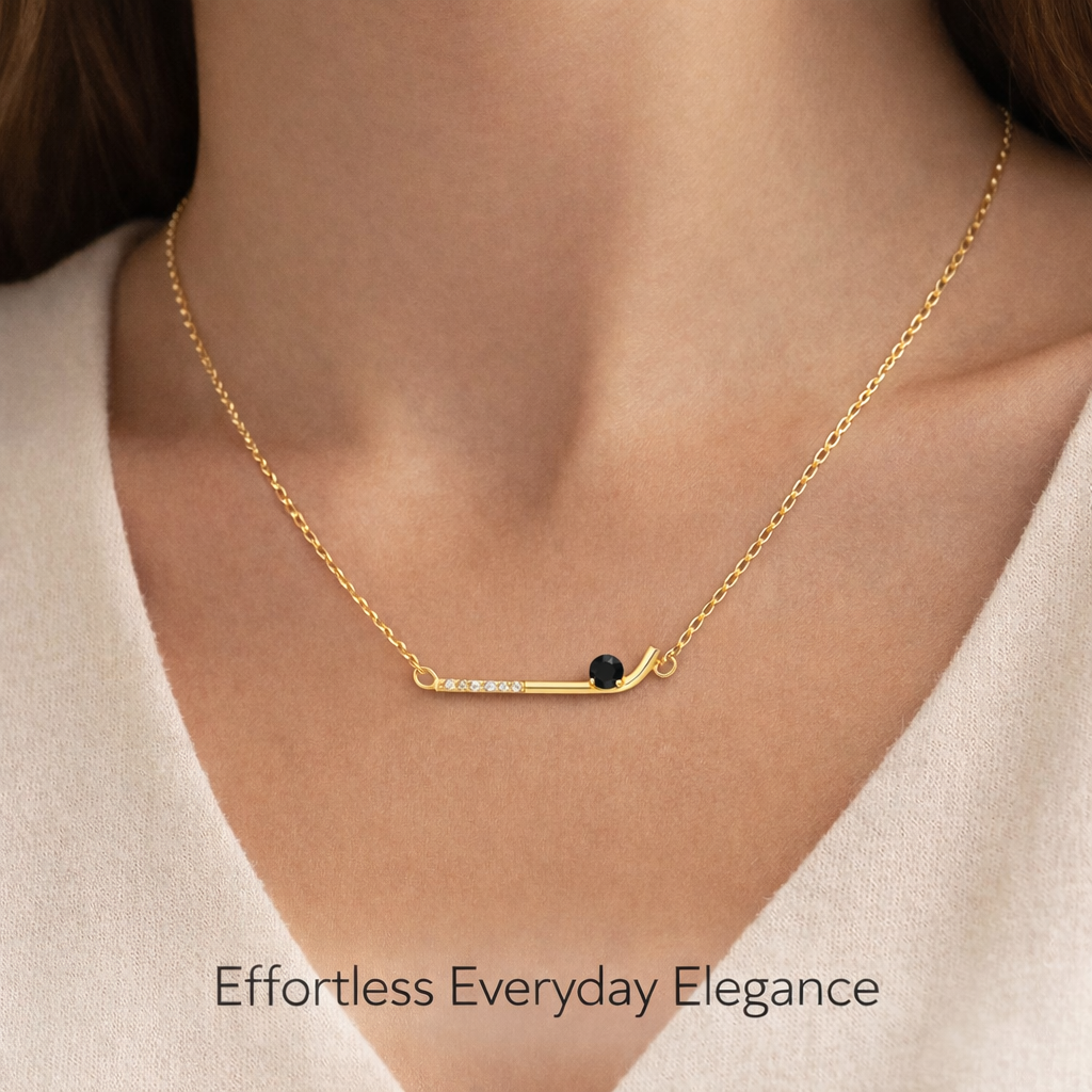 Ice Hockey Connector Necklace