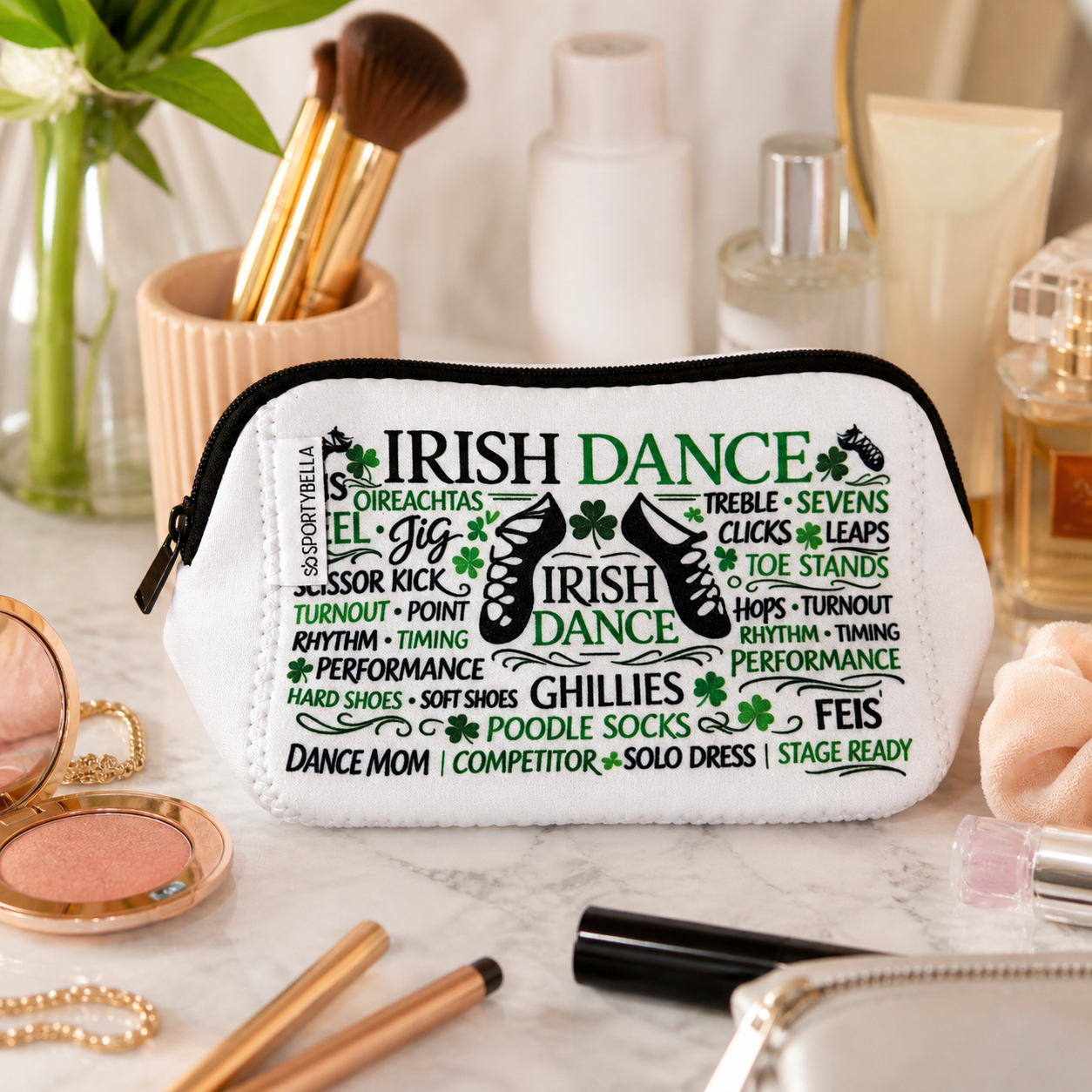 Irish Dance Cosmetic Pouch
