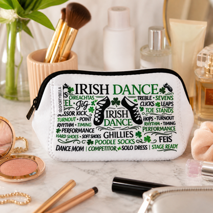 Irish Dance Cosmetic Pouch