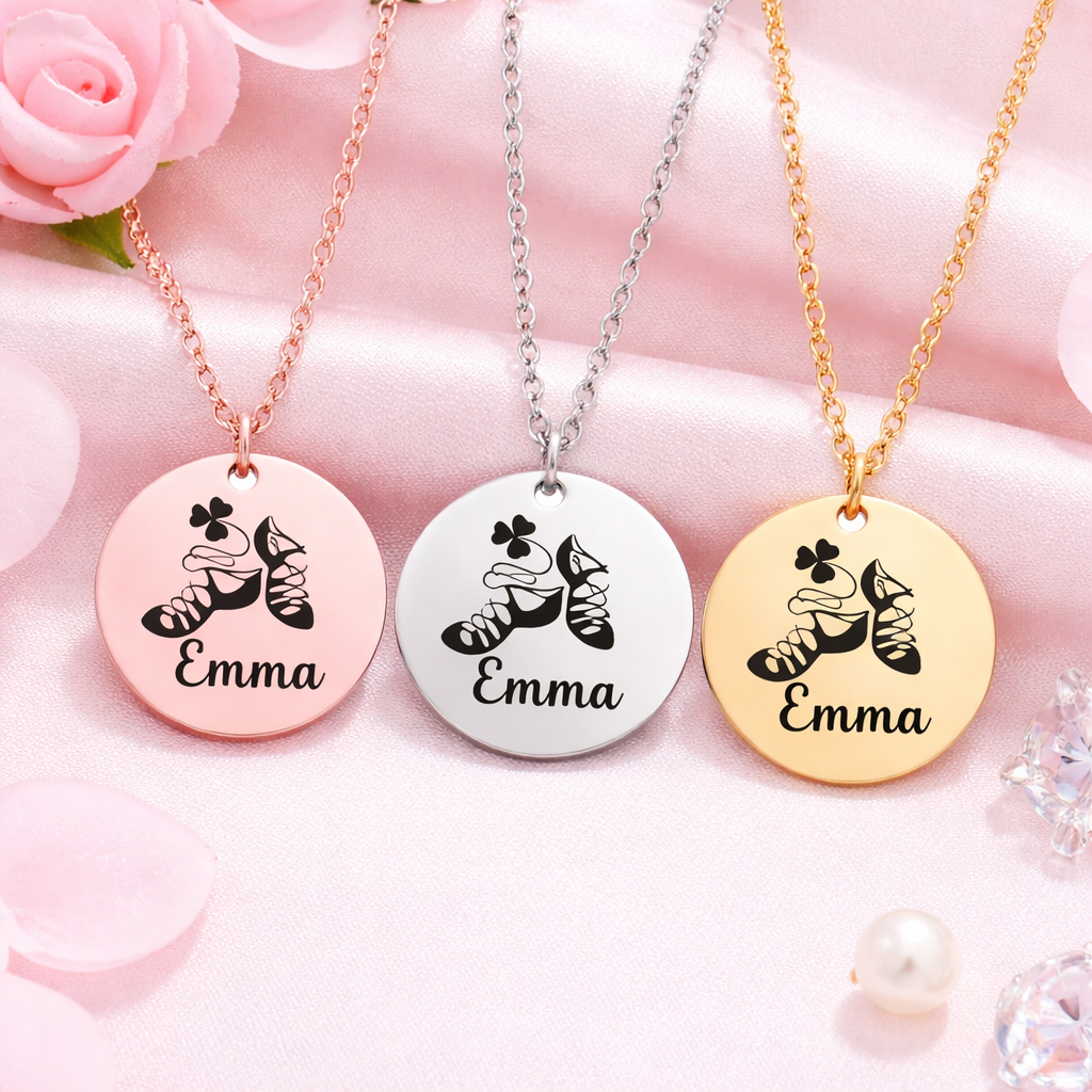 Personalized Irish Dance Necklace