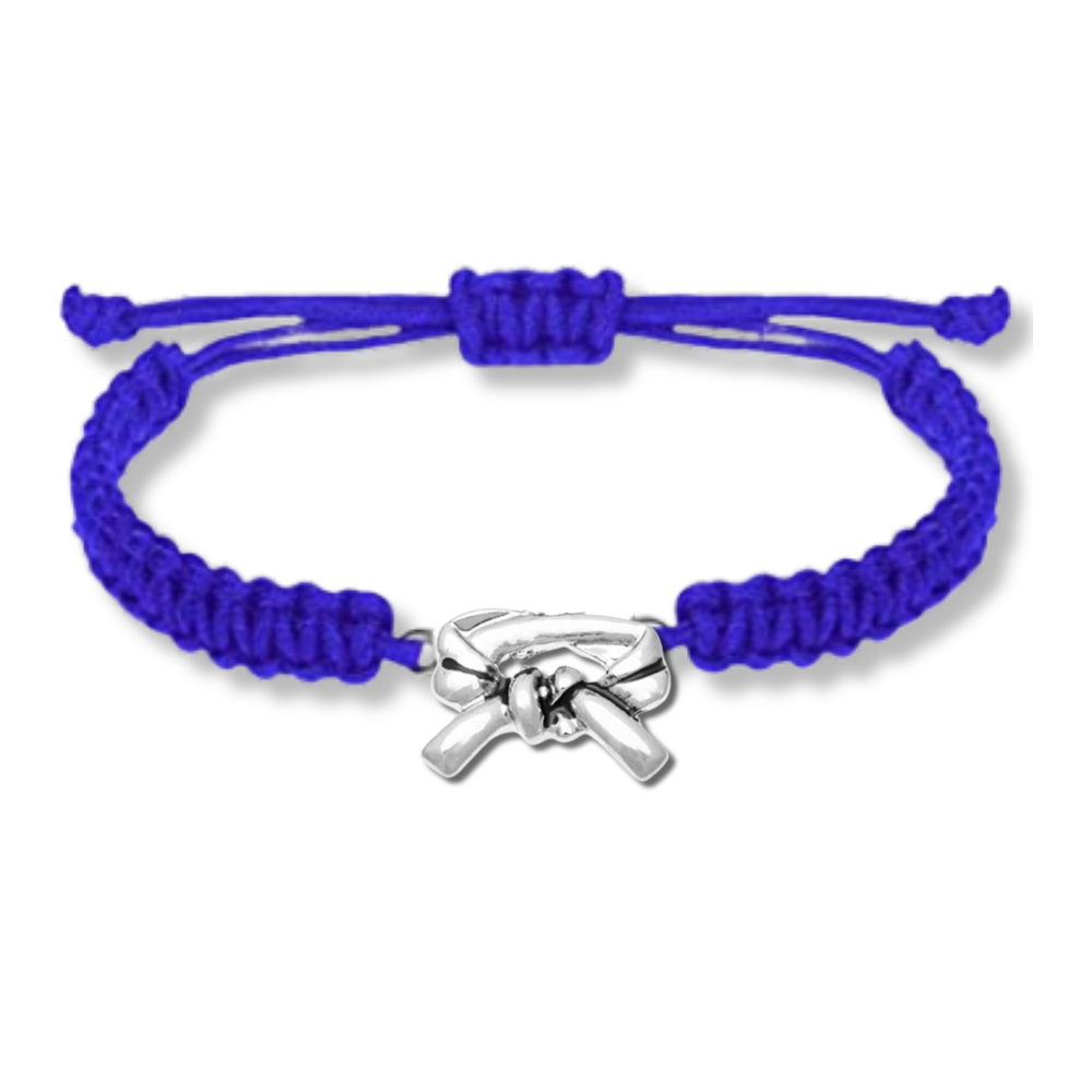karate blue belt bracelet