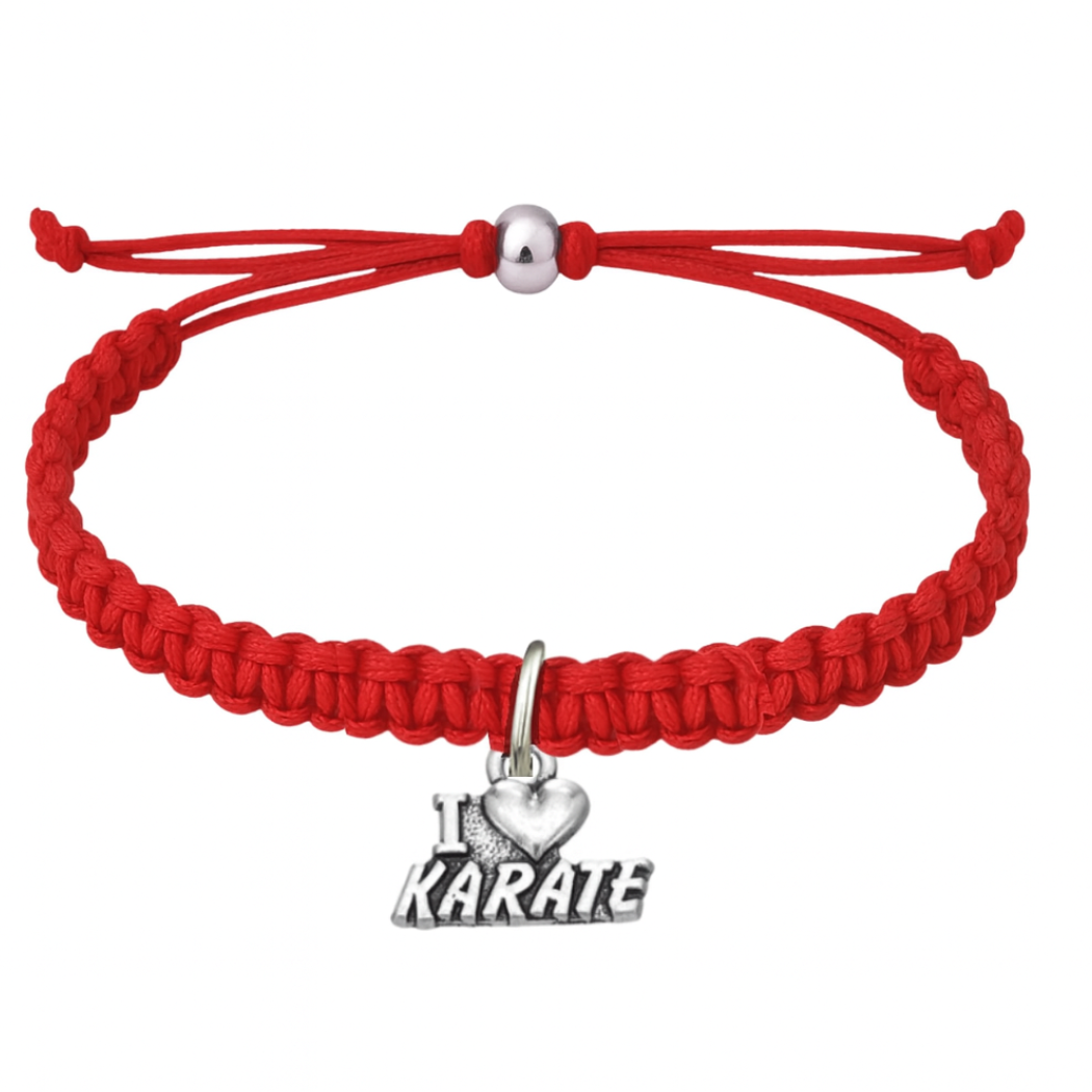 Love Karate Belt Bracelet - Pick Color