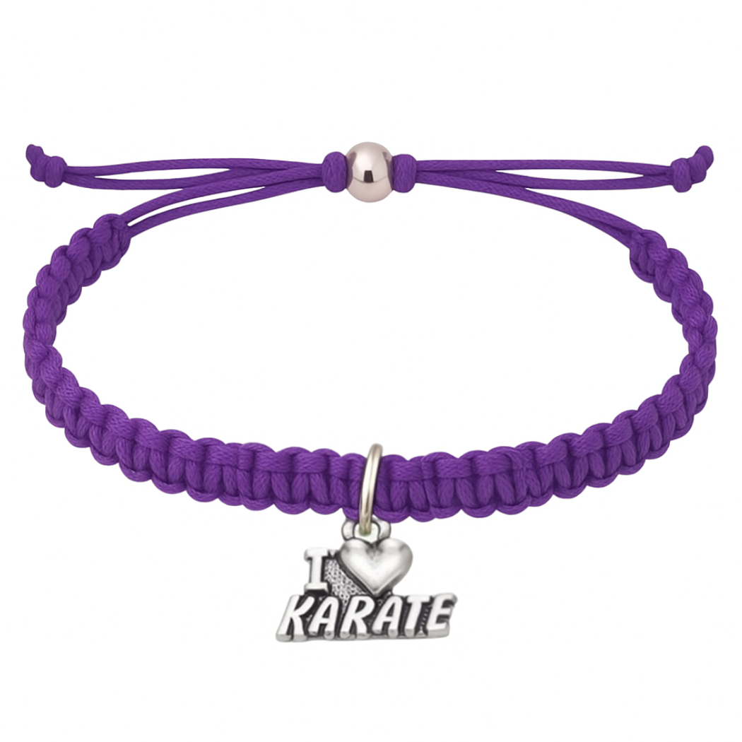 Love Karate Belt Bracelet