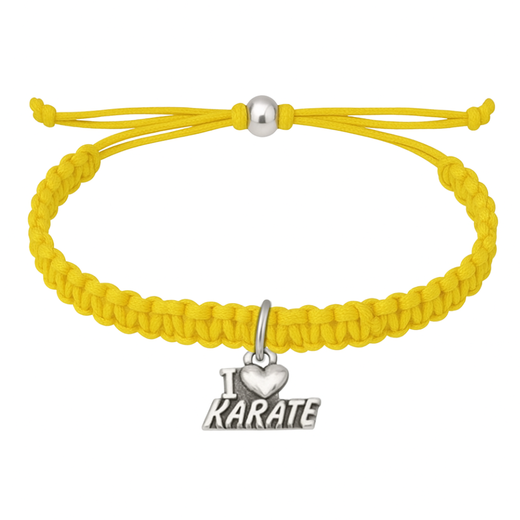Love Karate Belt Bracelet - Pick Color