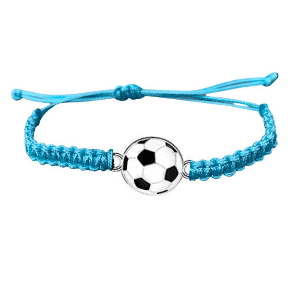 6 pcs soccer ball charm bracelet Soccer Bracelet Football Charm Bracelet
