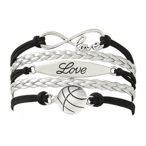 Basketball Love Infinity Bracelet