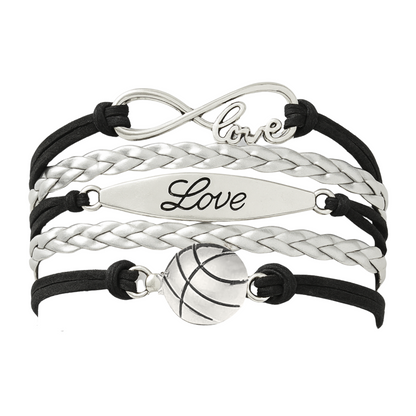 Basketball Love Infinity Bracelet