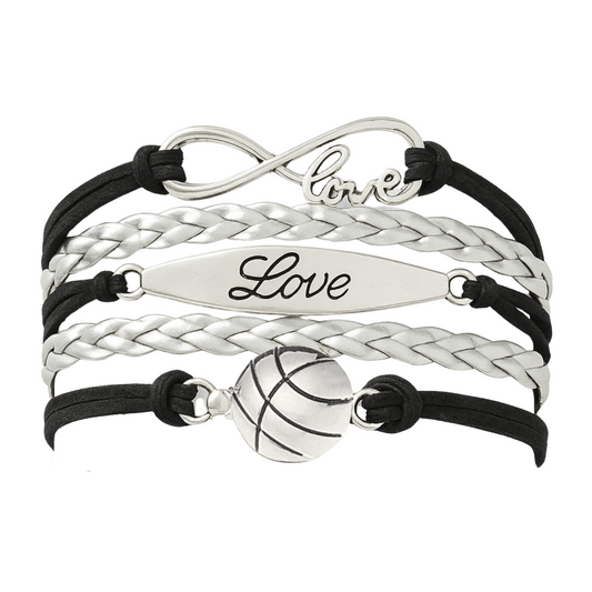 Basketball Love Infinity Bracelet