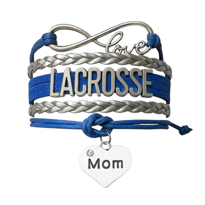 Lacrosse Infinity Bracelet - Pick Charm