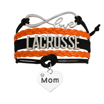 Lacrosse Infinity Bracelet - Pick Charm