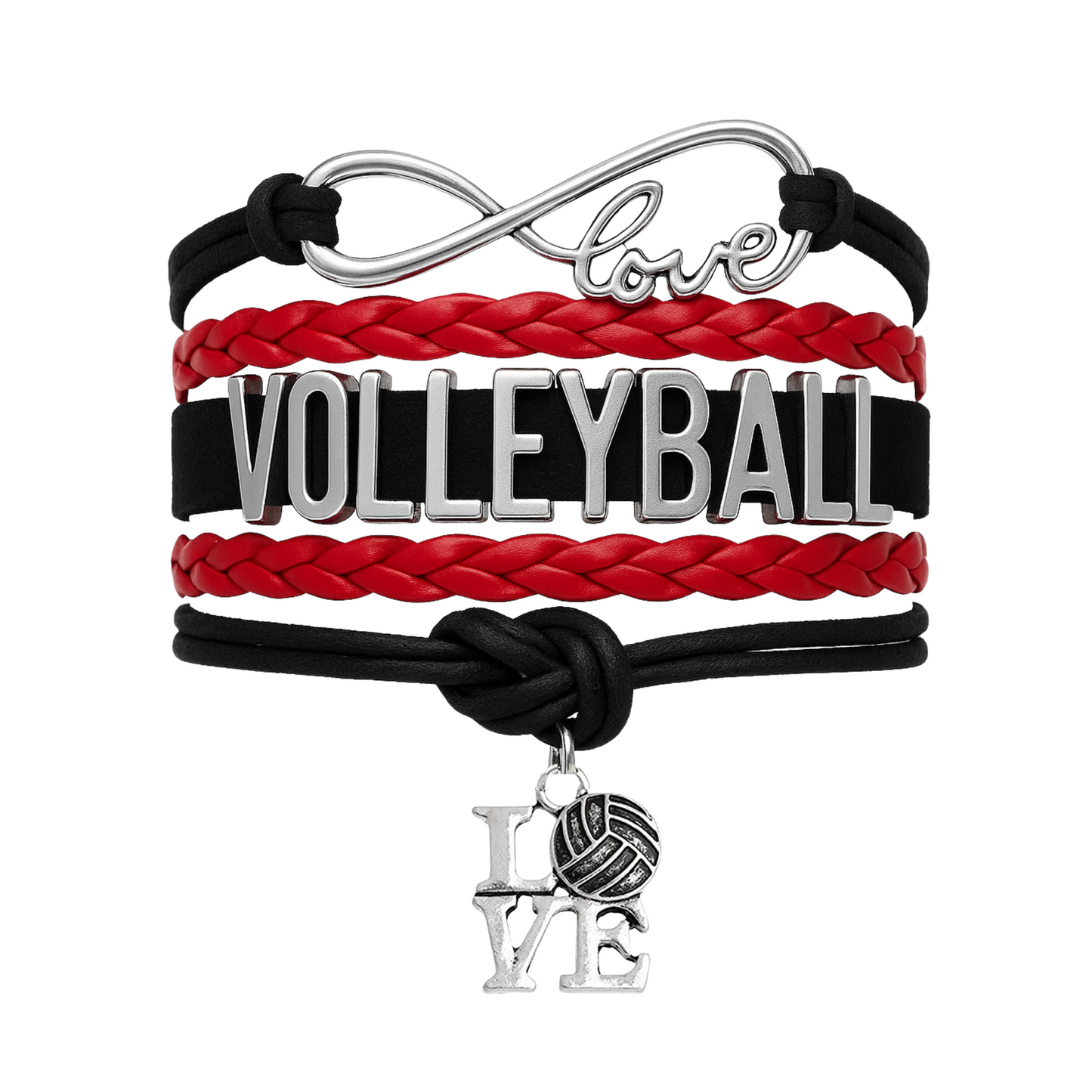 Volleyball Love Bracelet - Pick Your Team Colors