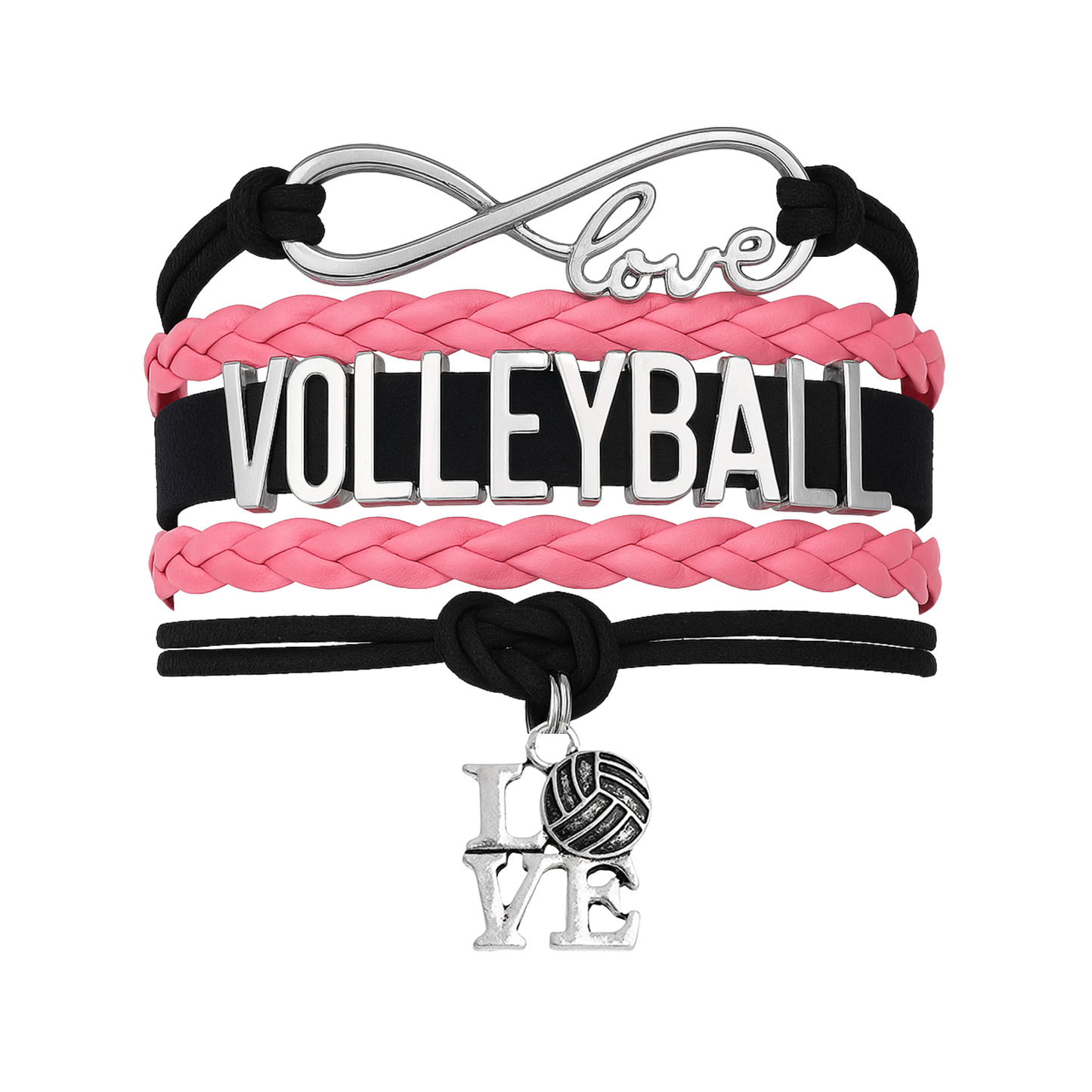 Volleyball Love Bracelet - Pick Your Team Colors