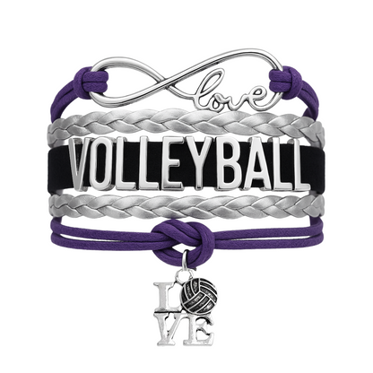 Volleyball Love Bracelet - Pick Your Team Colors