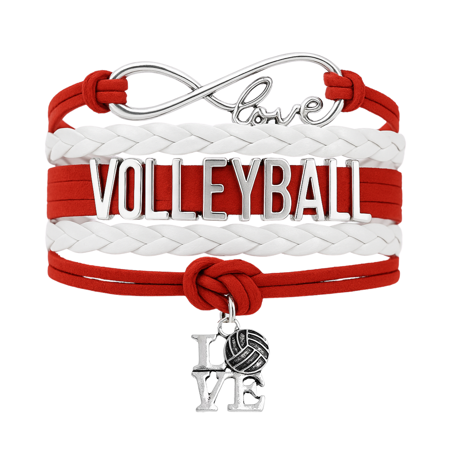 Volleyball Love Bracelet - Pick Your Team Colors