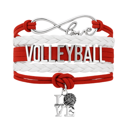 Volleyball Love Bracelet - Pick Your Team Colors