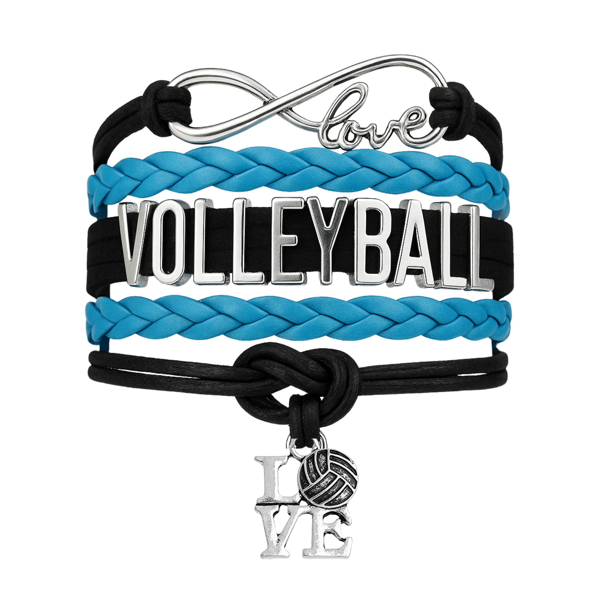 Volleyball Love Bracelet - Pick Your Team Colors