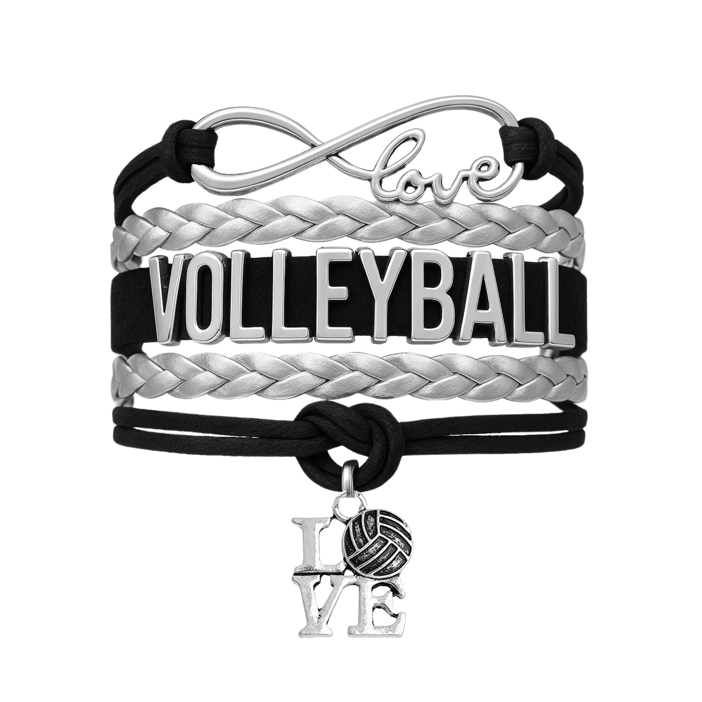 Volleyball Love Bracelet - Pick Your Team Colors