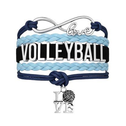 Volleyball Love Bracelet - Pick Your Team Colors