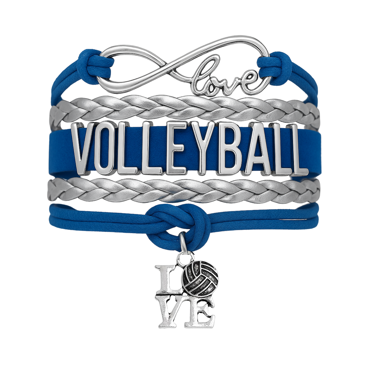 Volleyball Love Bracelet - Pick Your Team Colors